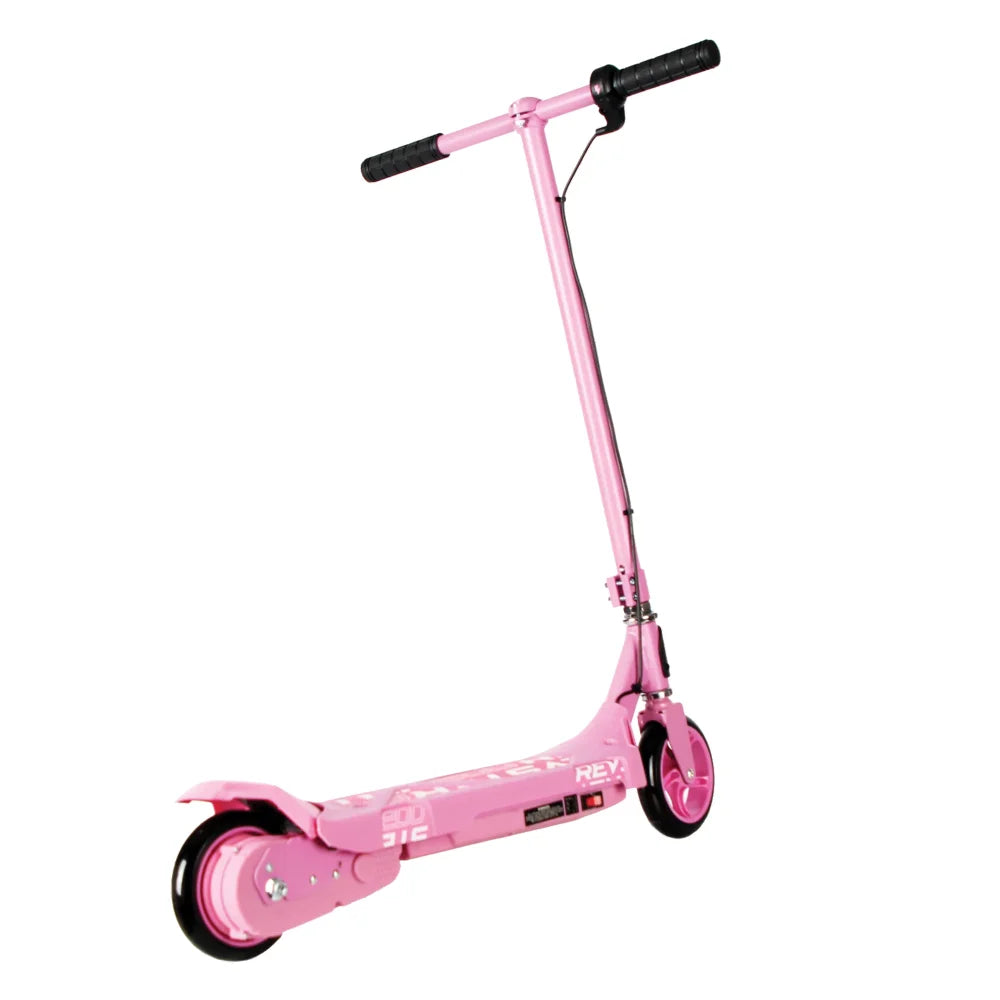 Kids 2-in-1 Electric & Kick Scooter, Ages 8+Rear Brake.