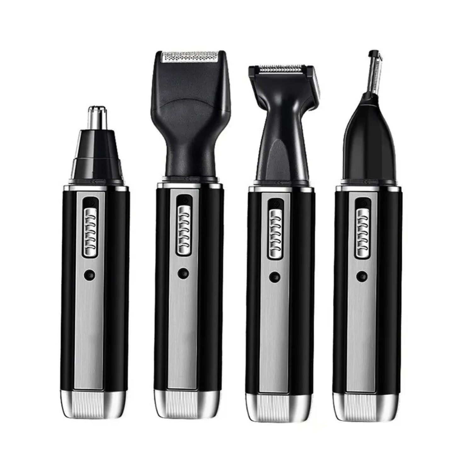 versatile 4-in-1 compact nose hair trimmer for men -