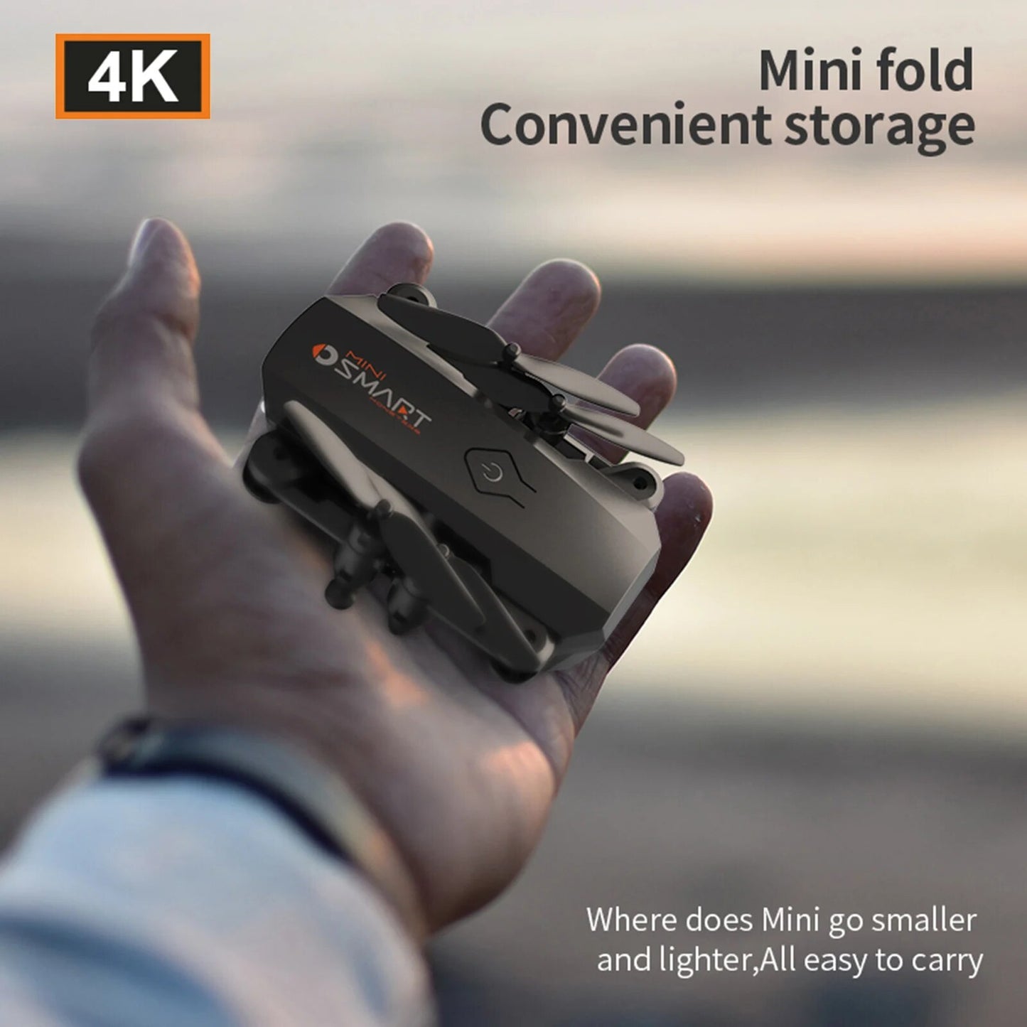 Professional Mini RC Drone 4K XT9 HD Dual Camera .