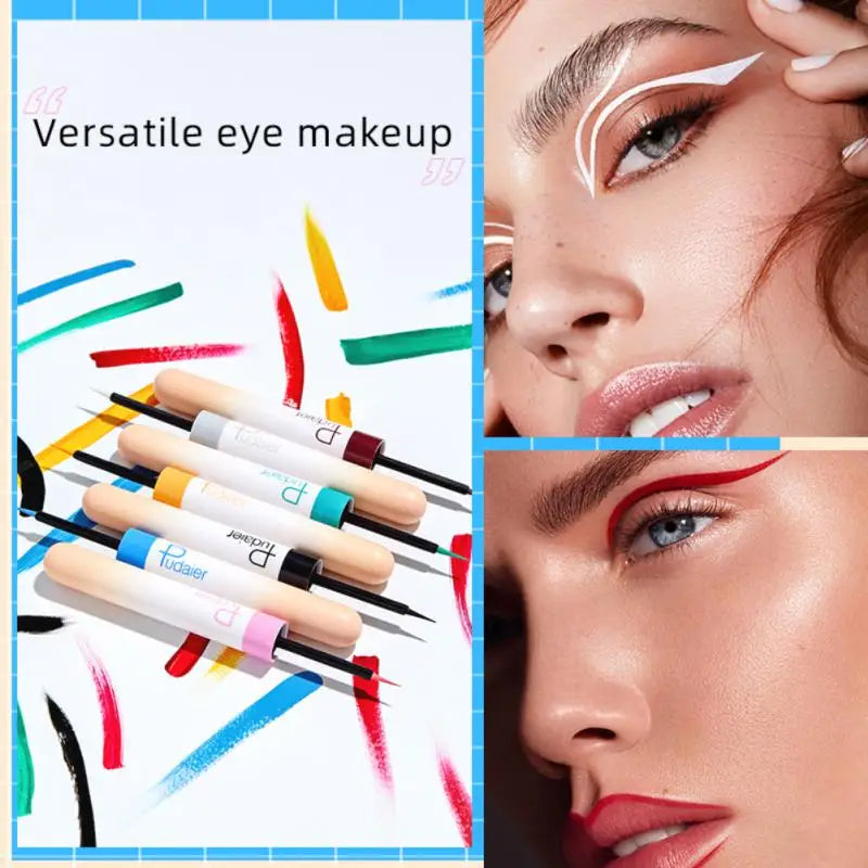 12 Colors Liquid Eyeliner Makeup Tool Waterproof .