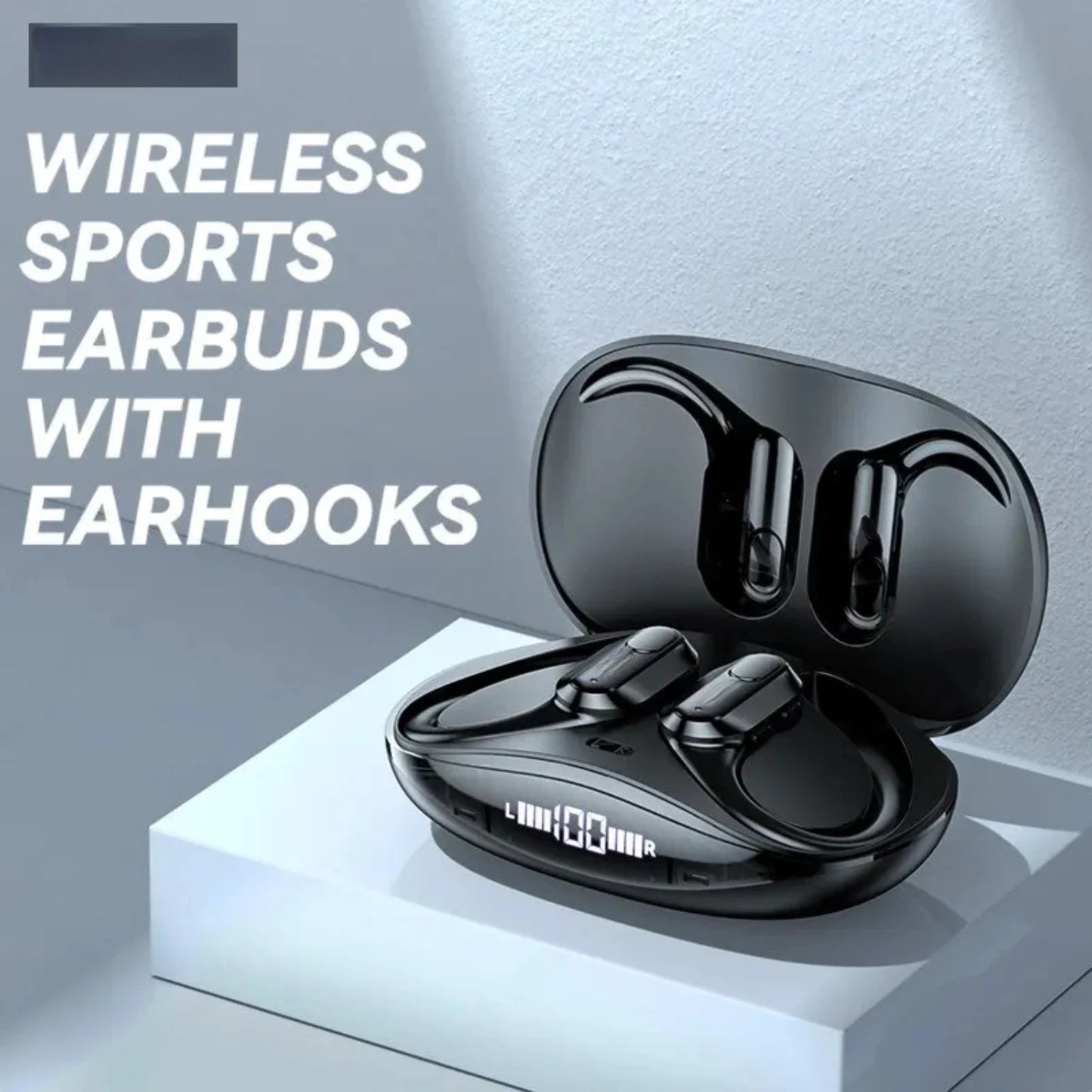 Sports Wireless Headphones with Mics,