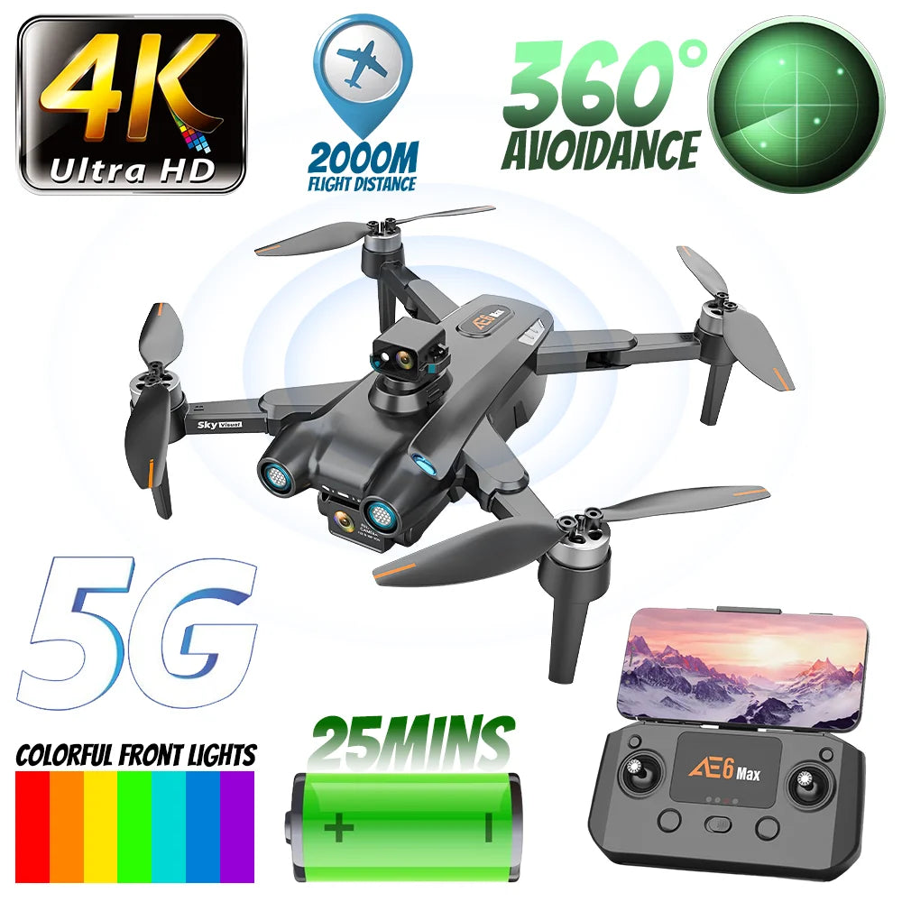 Max Drone 4K Profesional GPS