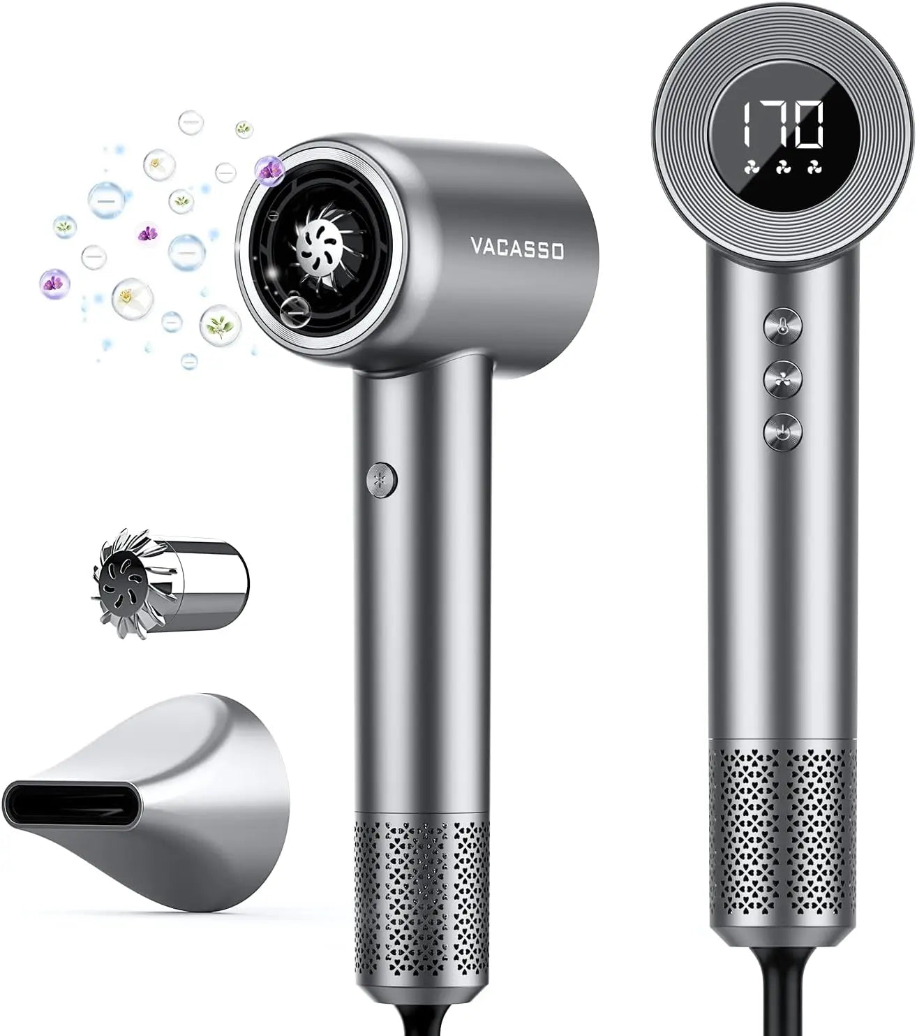 Hair Blow Dryer, Ionic Hair Dryer with Hair Care Module.