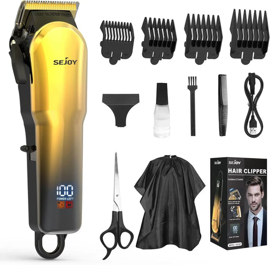 Sejoy Hair Clippers for Men, Professional Hair Trimmer.