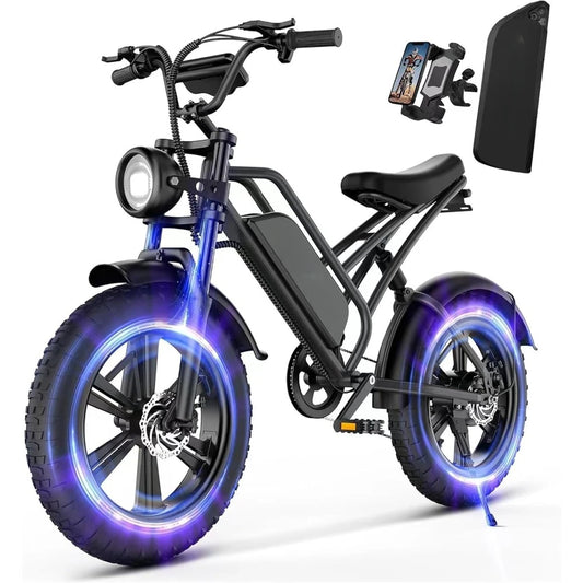 Electric Bike, 20" Fat Tire with 1500W .