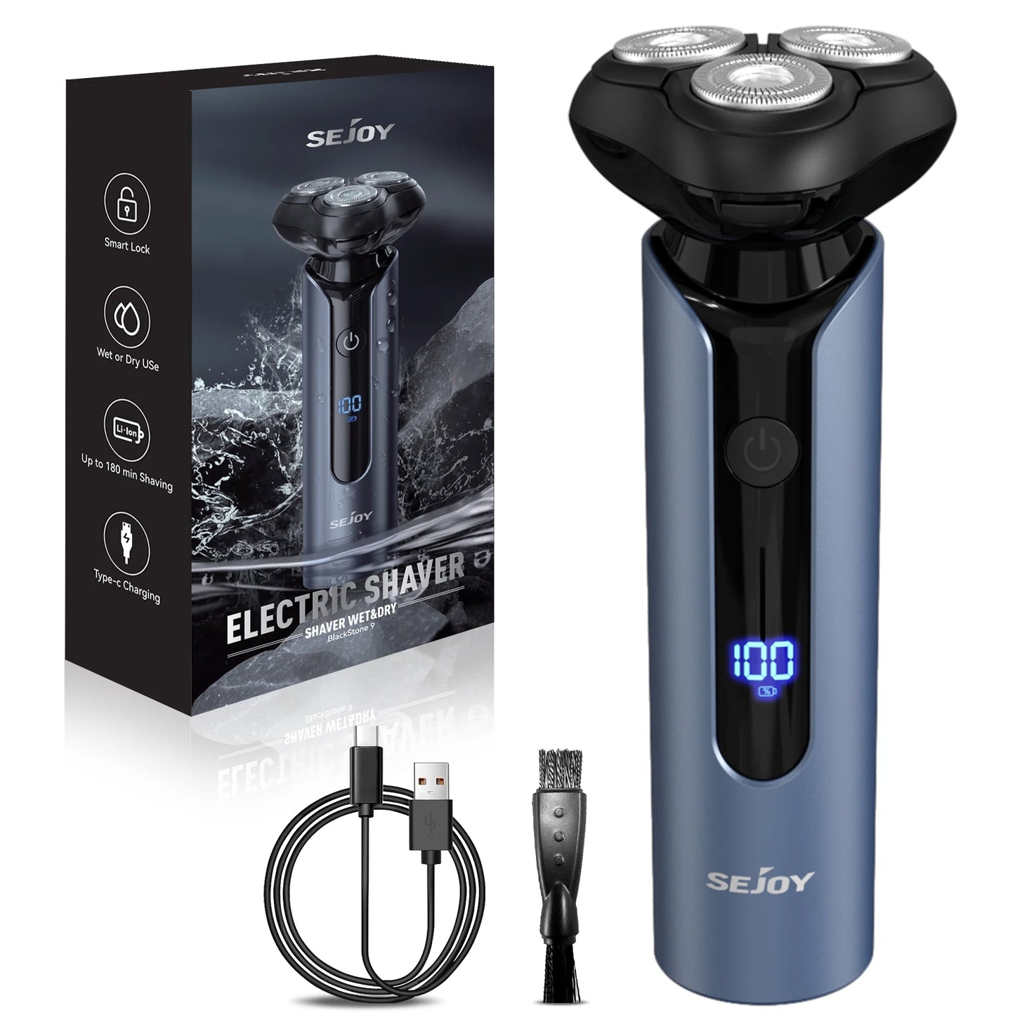 Sejoy Electric Shaver for Men .