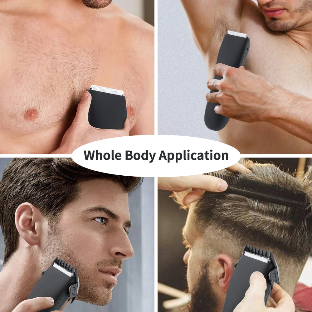 Men's Electric Hair Trimmer Whole Body Private Parts.