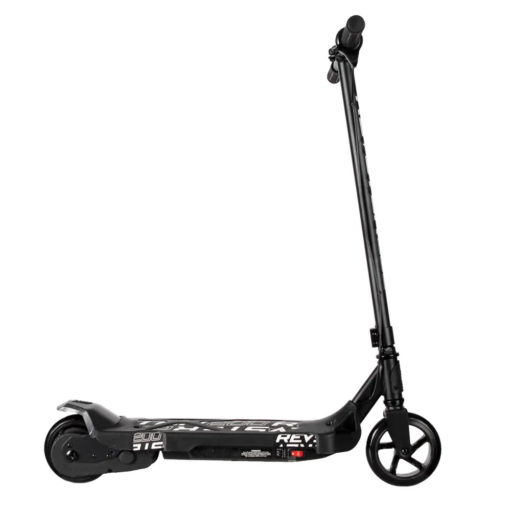 Kids 2-in-1 Electric & Kick Scooter, Ages 8+Rear Brake.