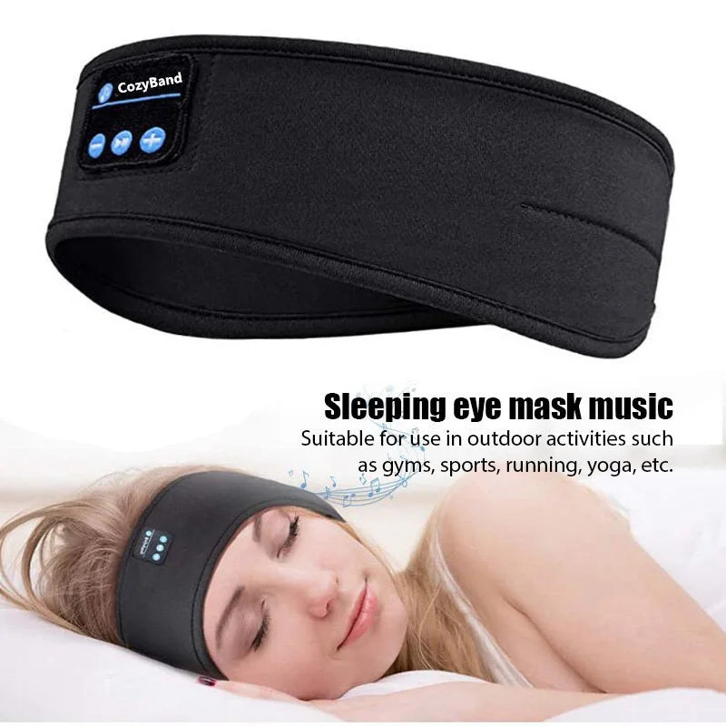 Bluetooth Earphones Sports Sleeping Headband .