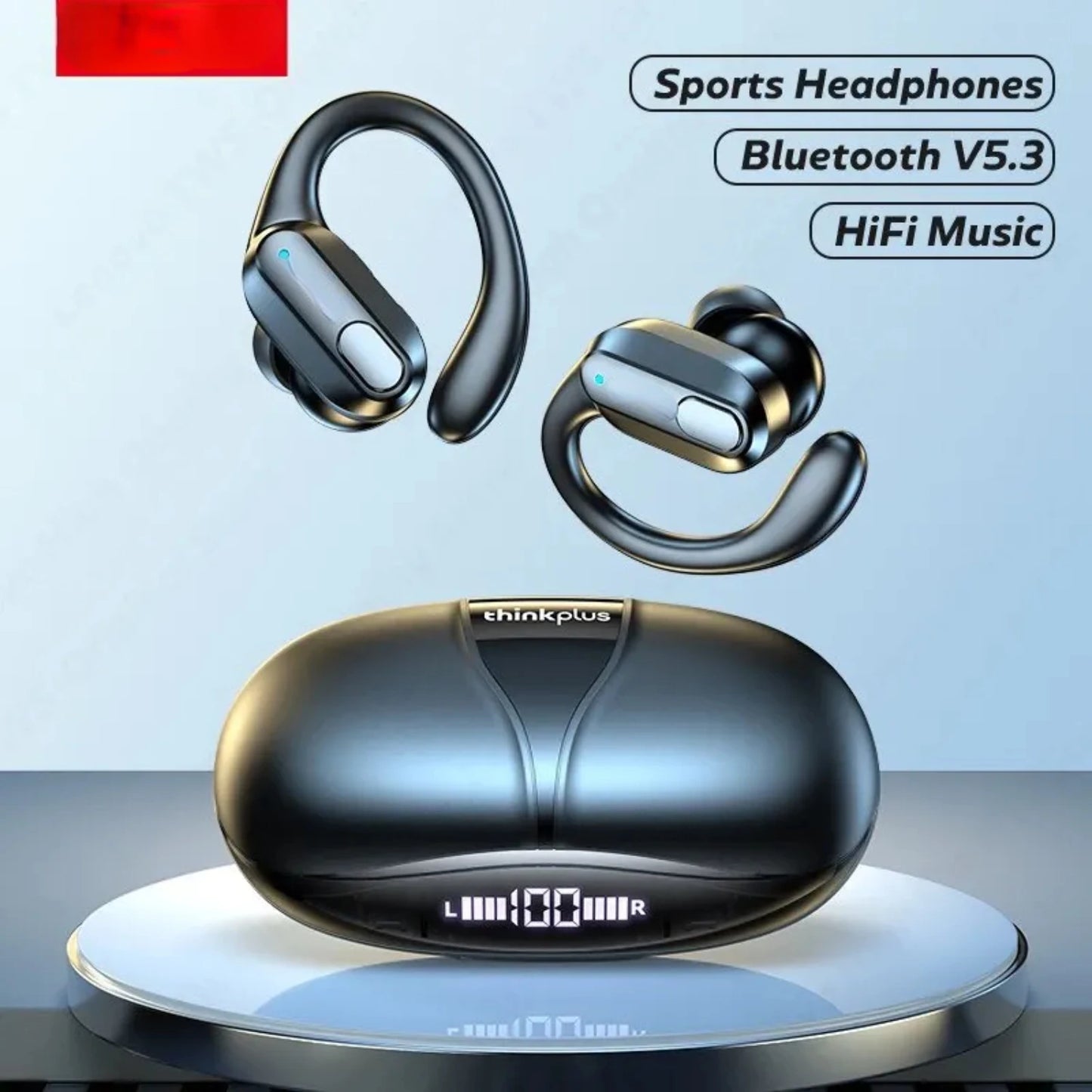 Sports Wireless Headphones with Mics,