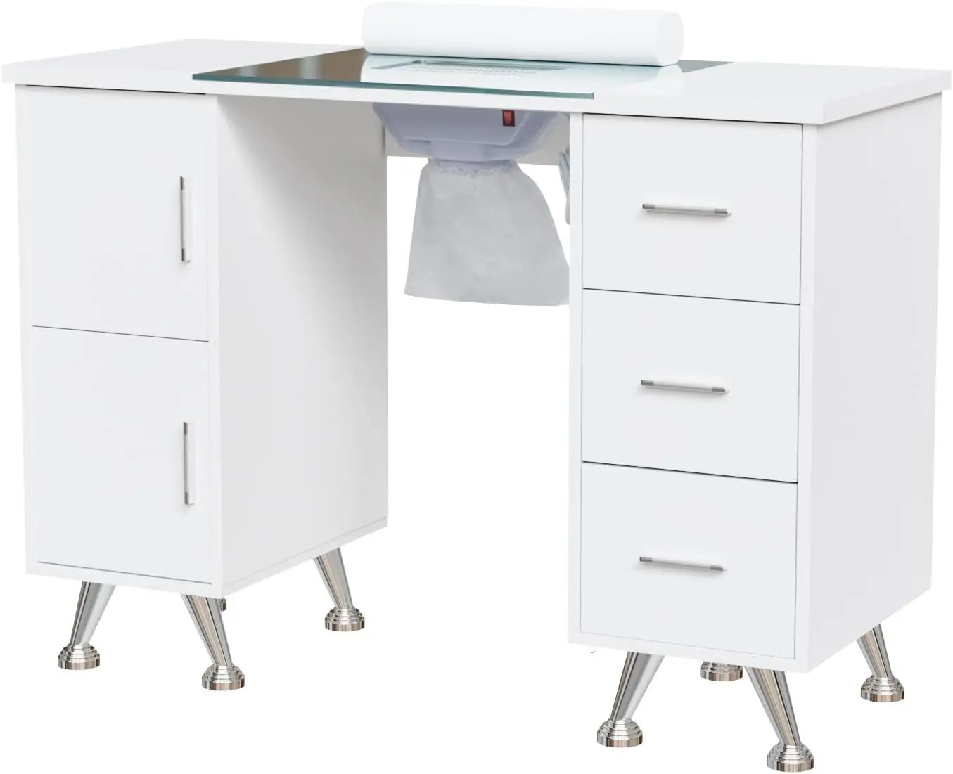 Manicure Table Nail Desk for Nail Tech .