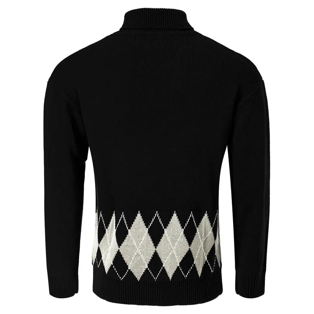 Men's Vintage Turtlenecks Sweater .