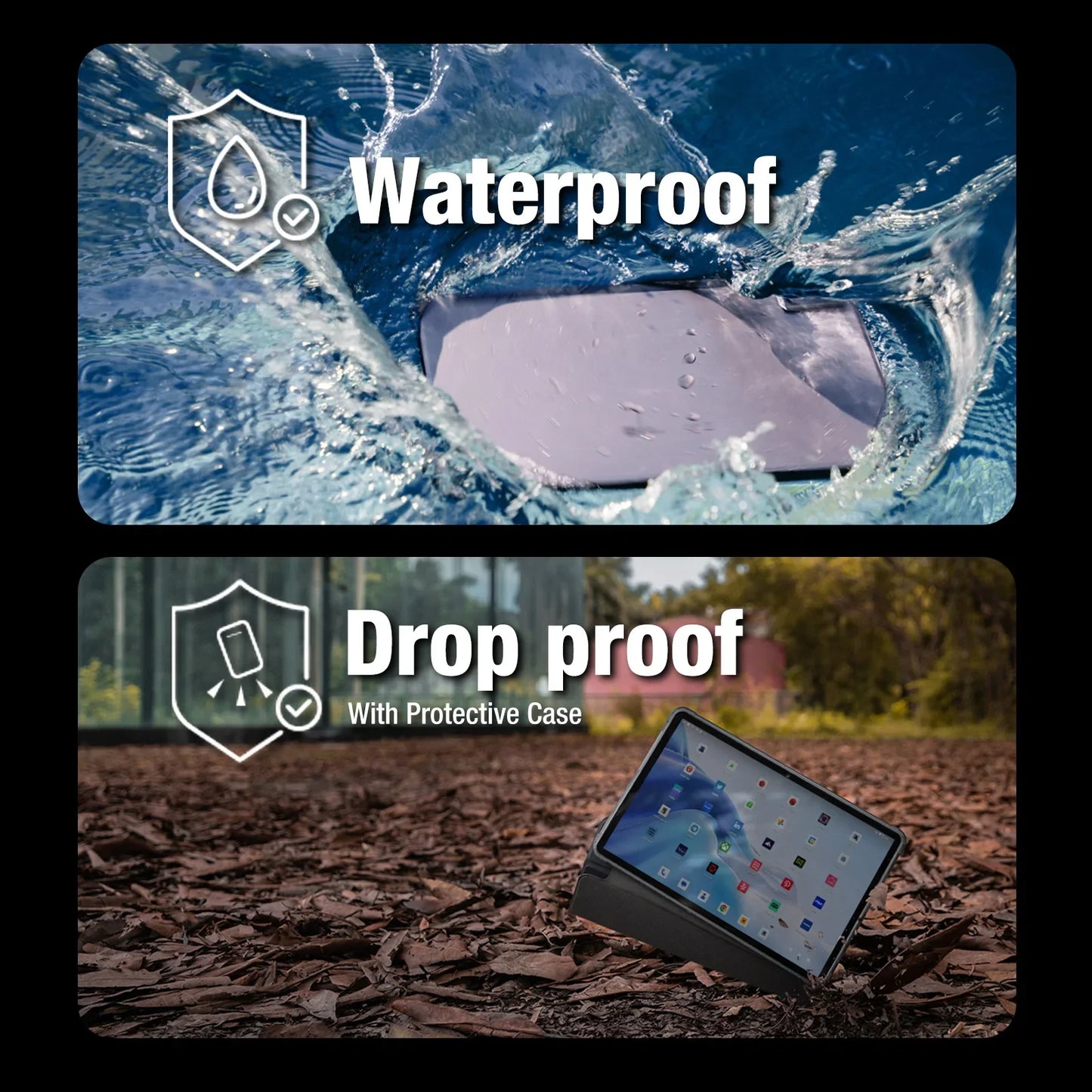 Waterproof Tablet Android .