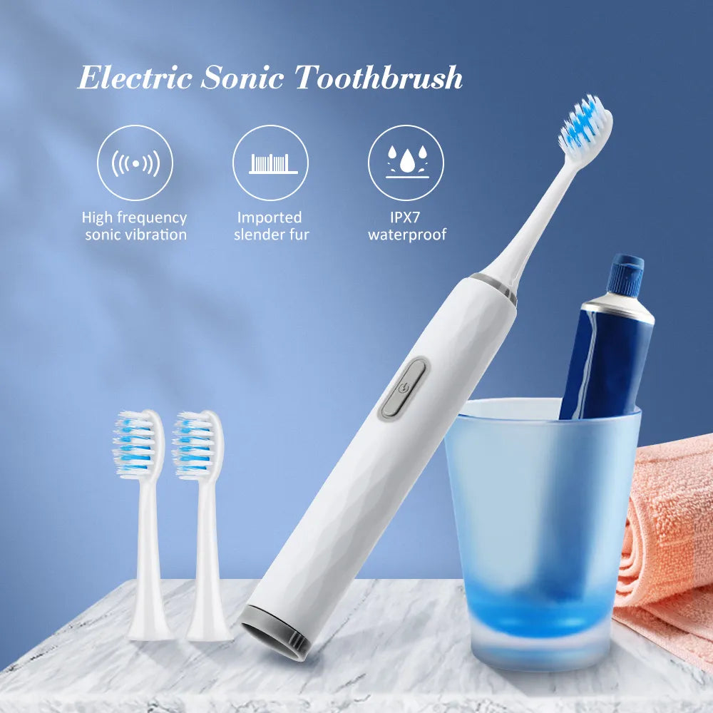 Newest Sonic Electric Toothbrush Rechargeable for Adults IPX7 Waterproof .