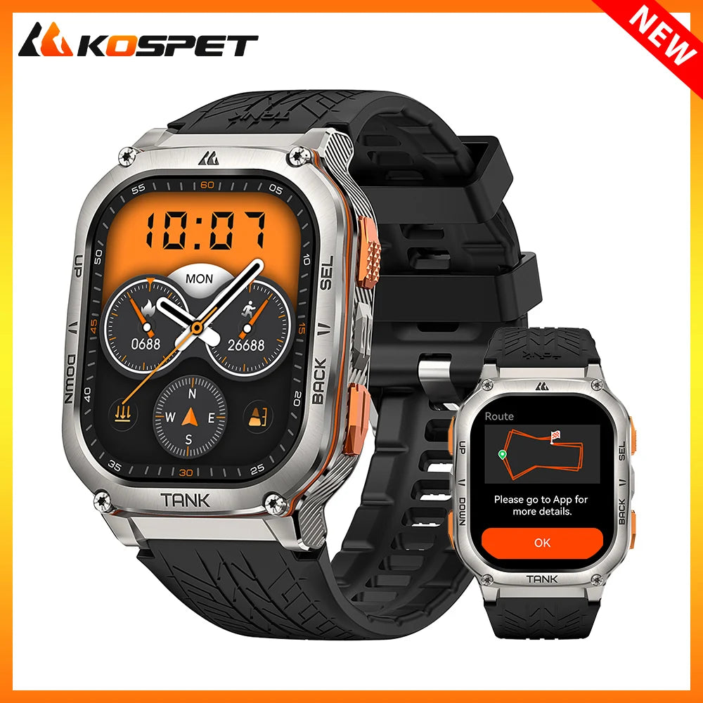 KOSPET TANK M3 Ultra GPS Smartwatches Waterproof..