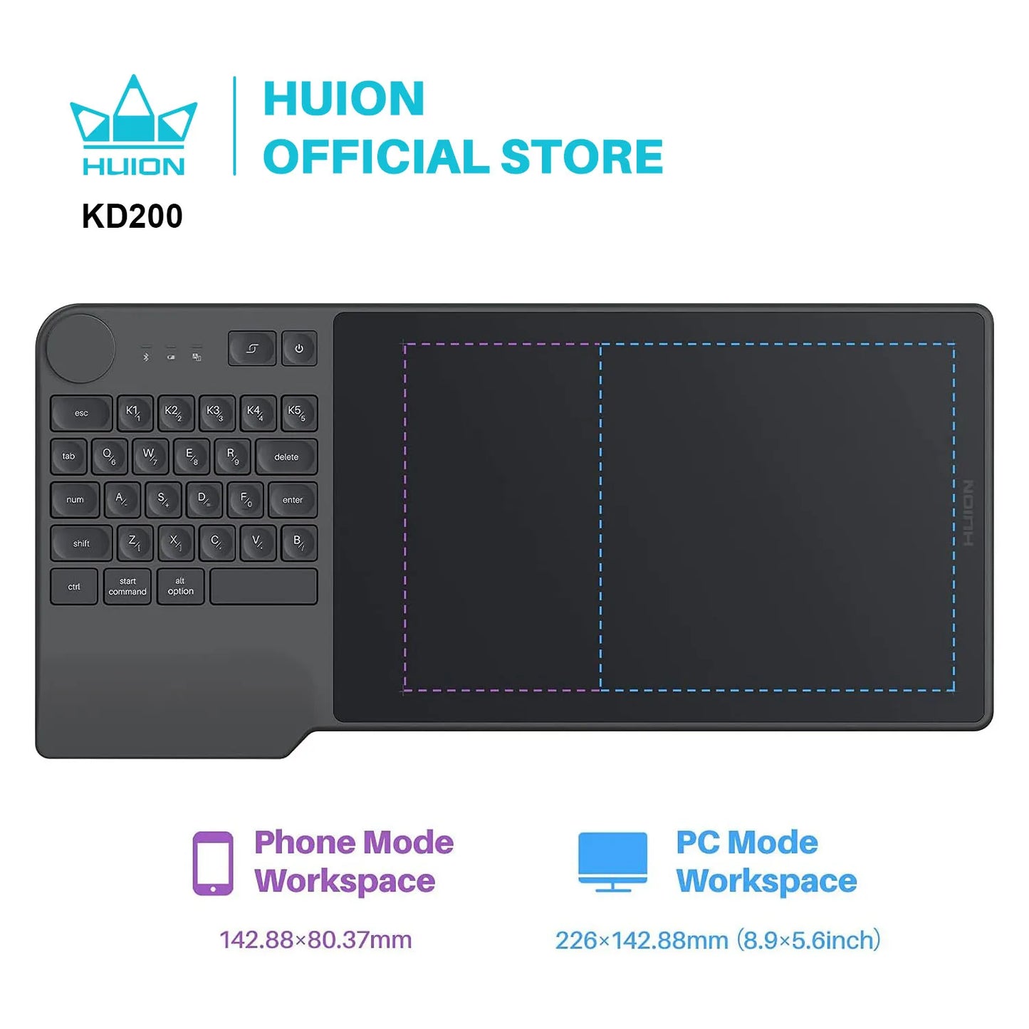 HUION Graphics Tablet OSU Game Keydial Tablets .