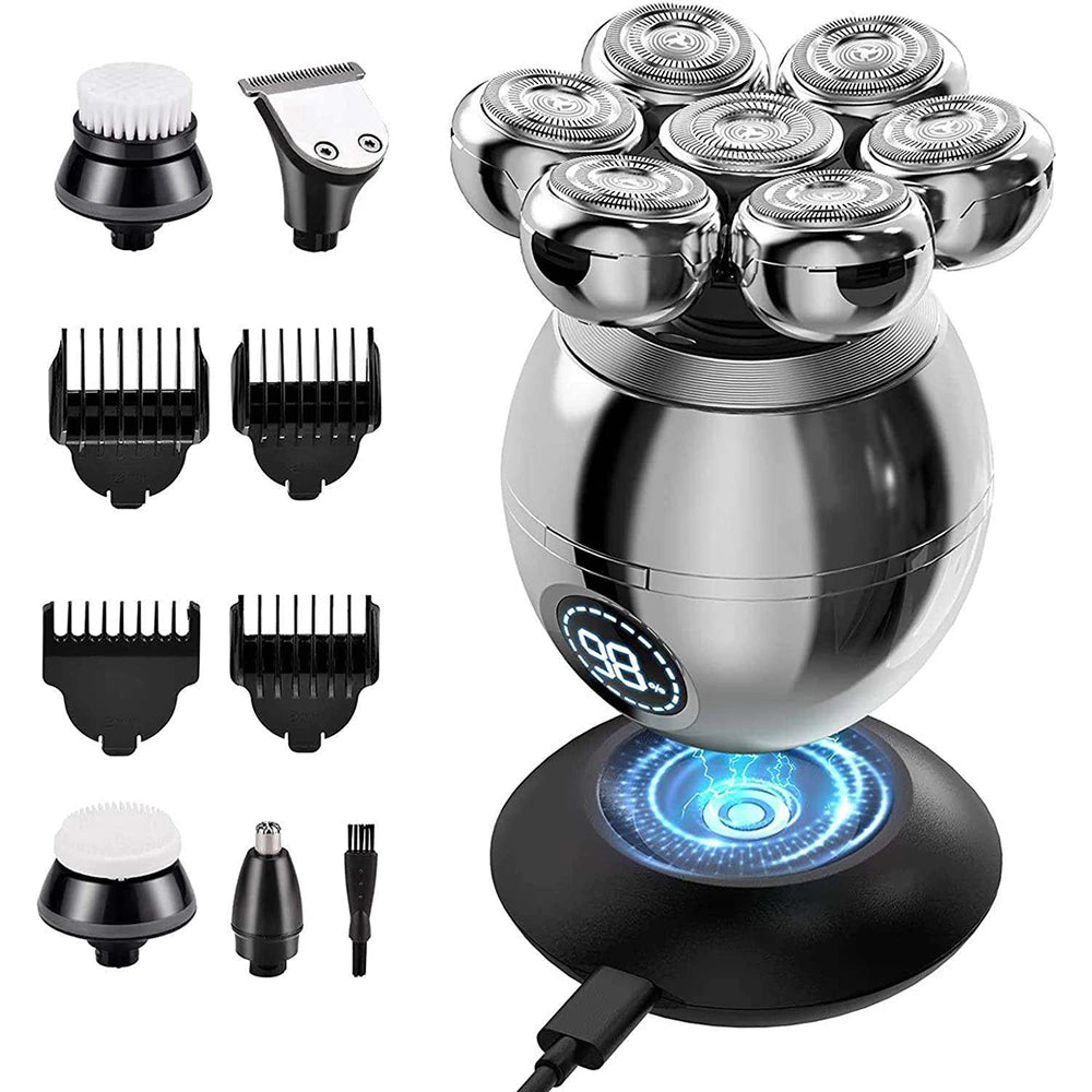 Electric Head Shaver for Bald Men Waterproof.