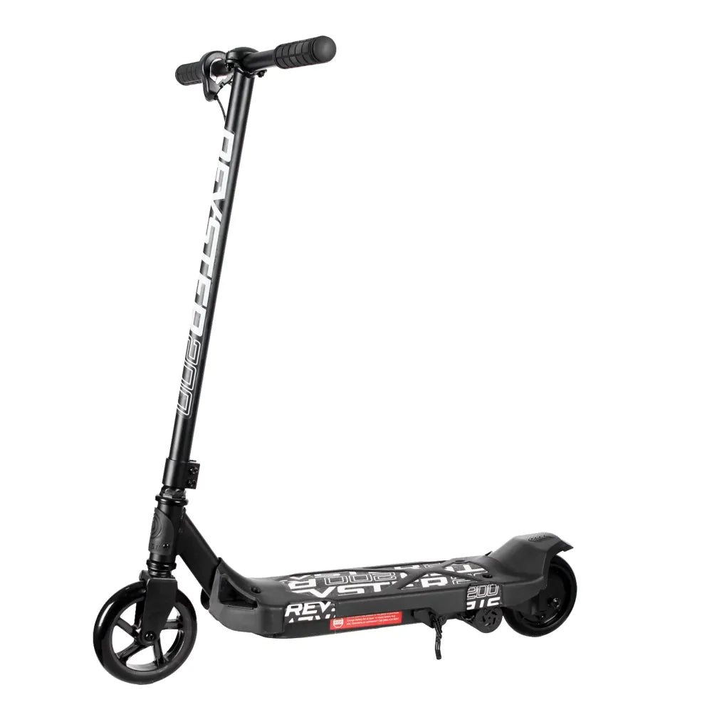 Kids 2-in-1 Electric & Kick Scooter, Ages 8+Rear Brake.