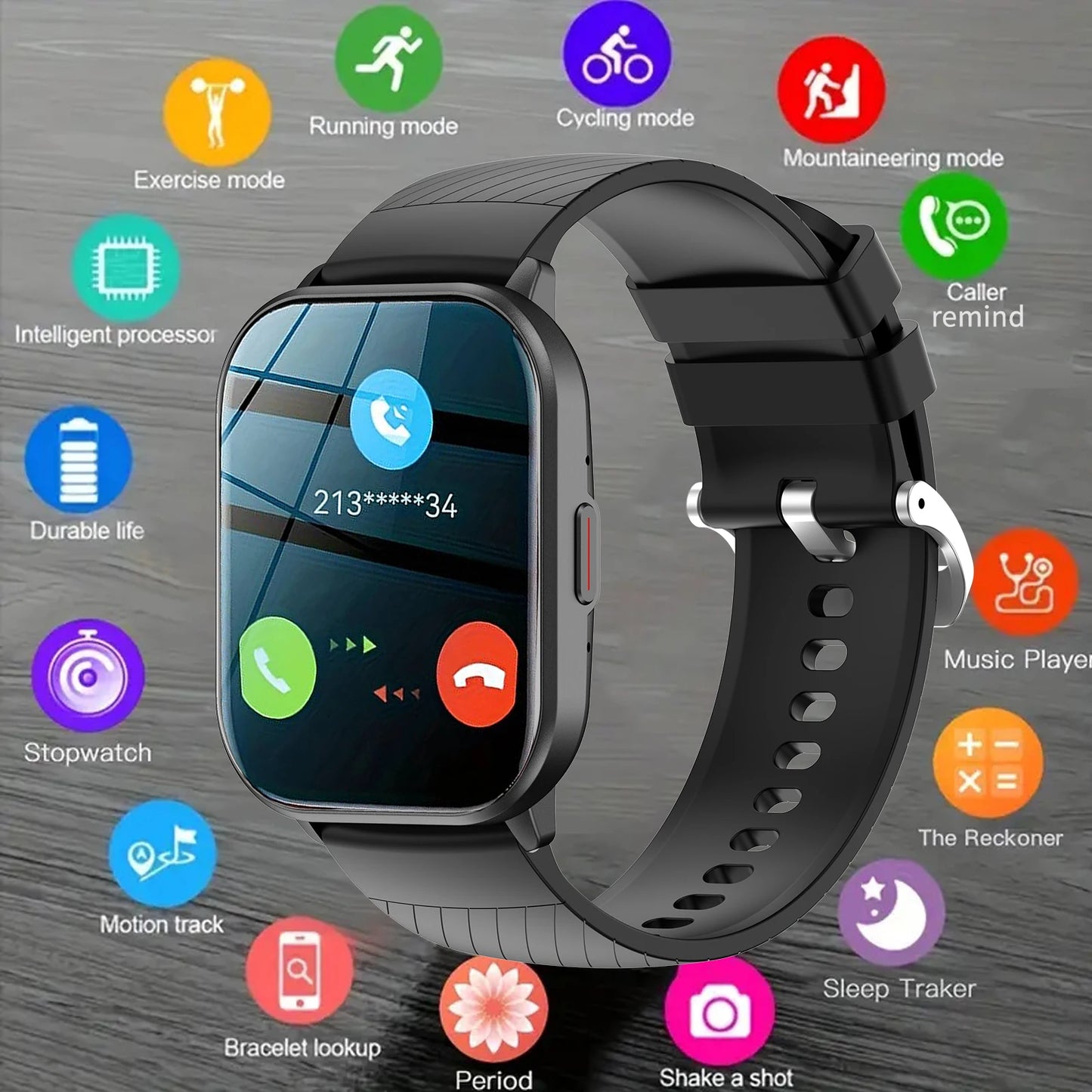 Smart watch, wireless calling/dialing iPhone/Andriod.