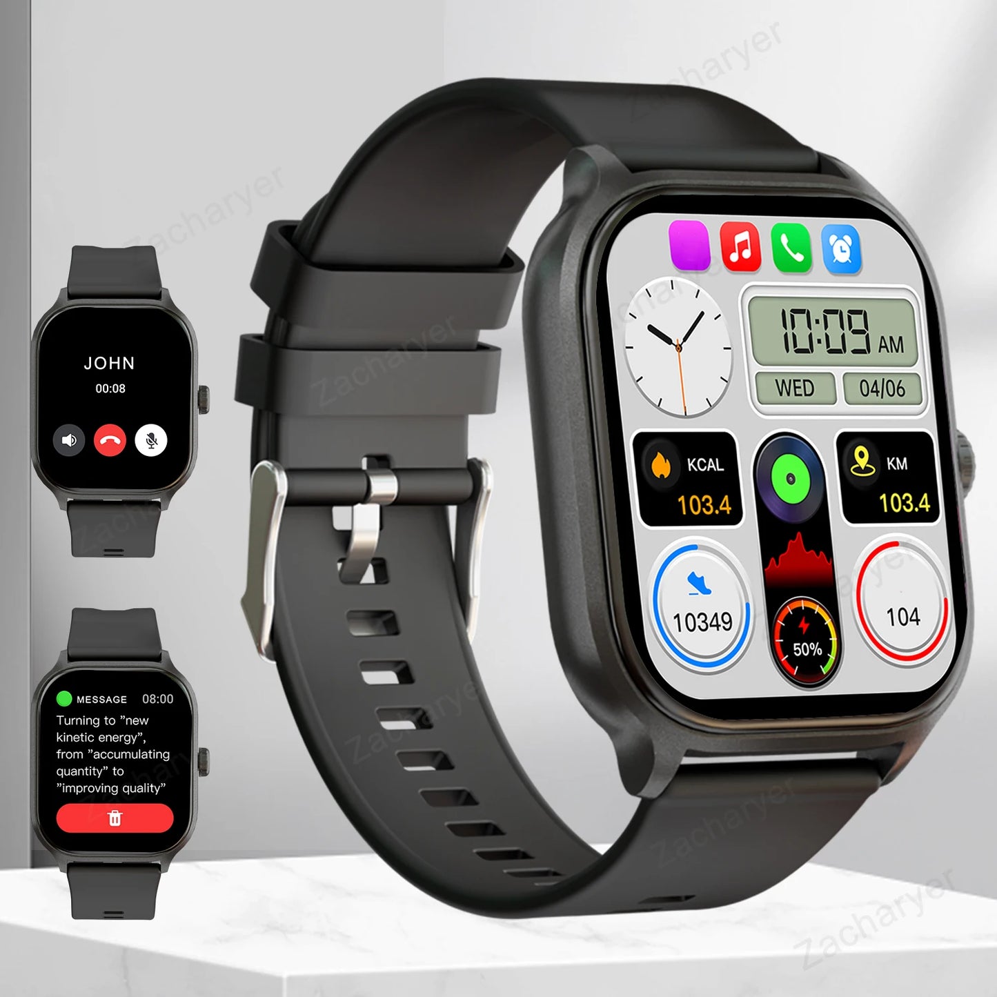 Smart watch, wireless calling/dial, for iPhone/Andriod.