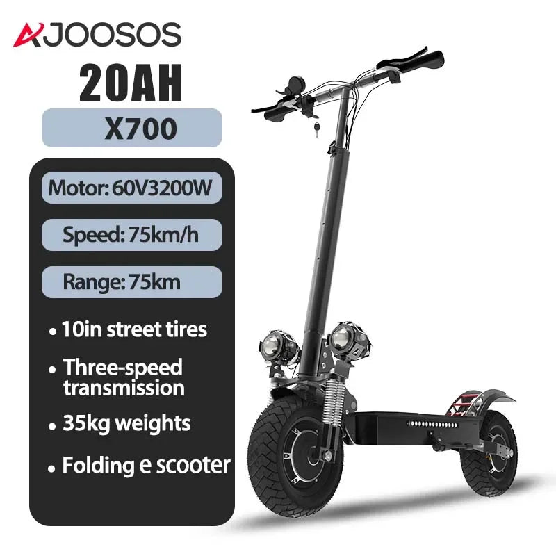 AJOOSOS 2024 X60 X700 X500 Electric Scooter .