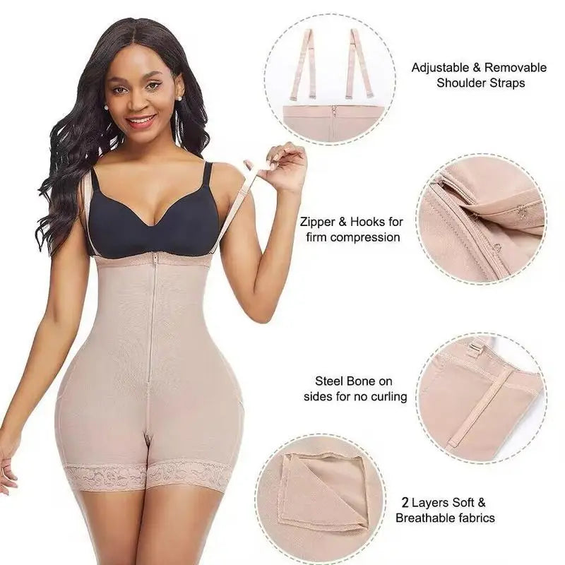 Butt Lifter Shapewear Belly Control Bodysuit .