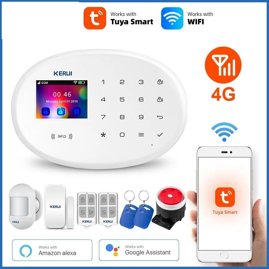 Smart Home Security Alarm System.