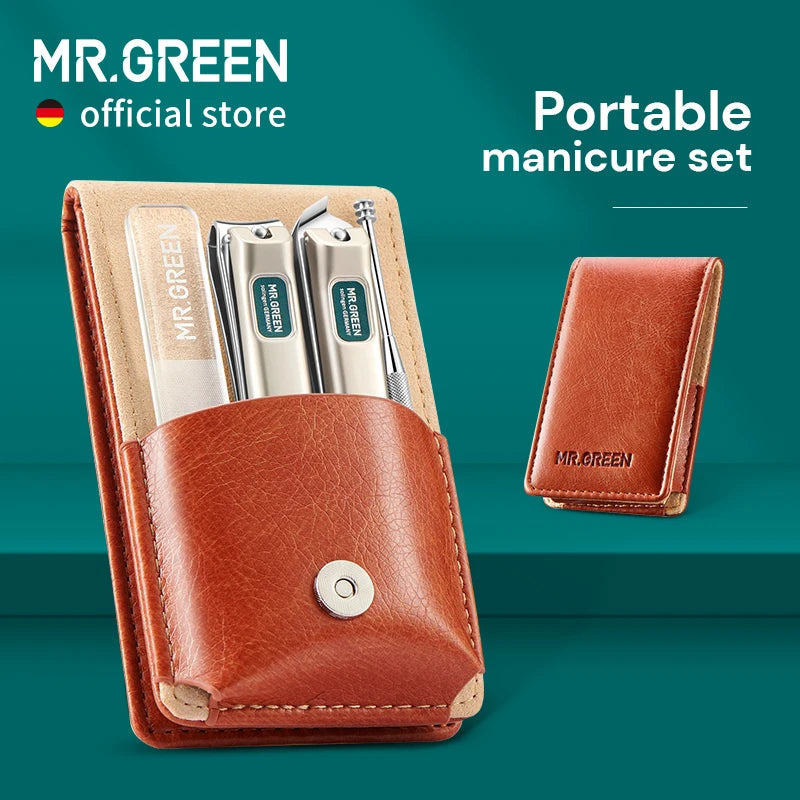 MR.GREEN Portable Manicure Set Pedicure kit .