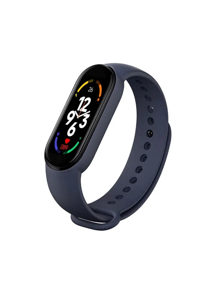 Smart Watch Smartband Heart Rate Fitness Tracker Blood Pressure Sport Bracelet for 7 Men Women