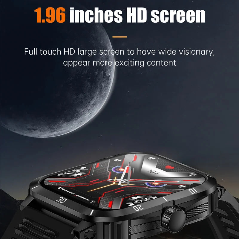 Smart Watch  Men Ourdoor Sports Fitness Screen Bluetooth .