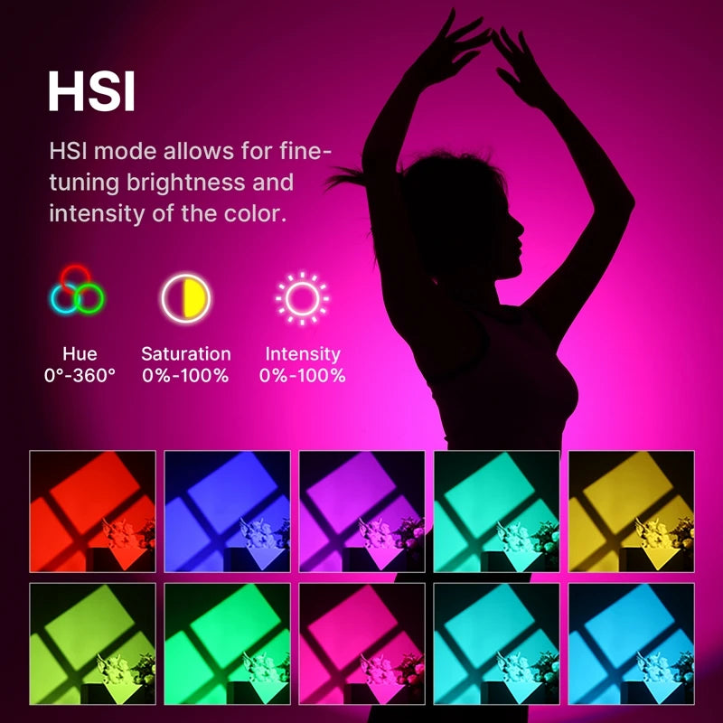 Ulanzi VL-120Bi VL-120C 120W V-Mount Video Light .