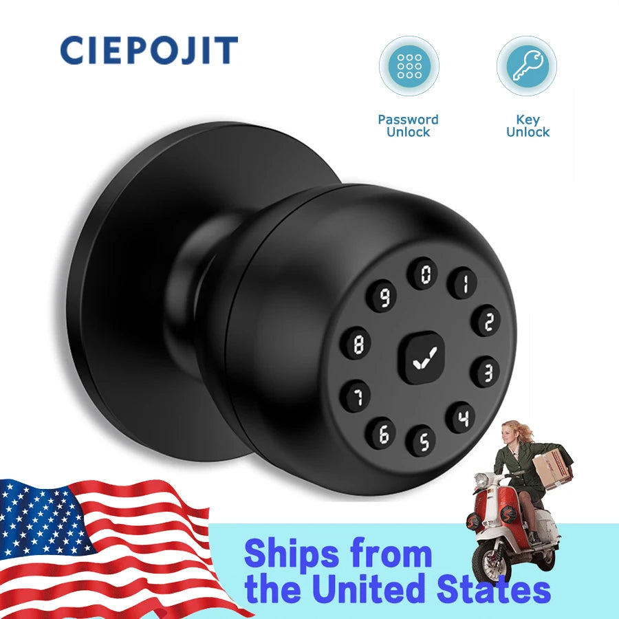 CIEPOJIT Smart Electronic lock Password Keyless '