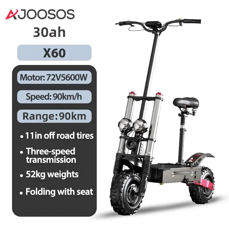 AJOOSOS 2024 X60 X700 X500 Electric Scooter .