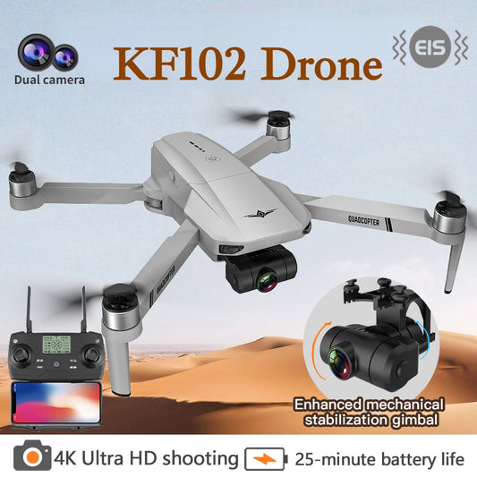 KF102 GPS Drone 4K Professional Dual HD Camera.