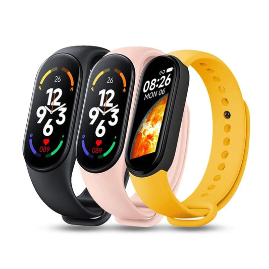 Smart Watch Smartband Heart Rate Fitness Tracker Blood Pressure Sport Bracelet for 7 Men Women