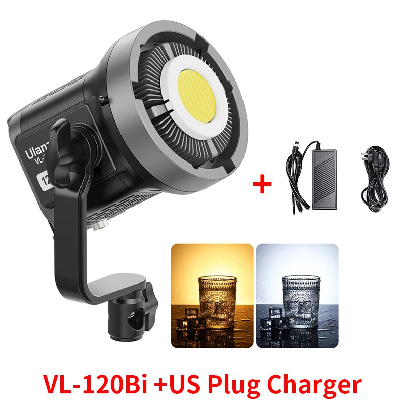 Ulanzi VL-120Bi VL-120C 120W V-Mount Video Light .