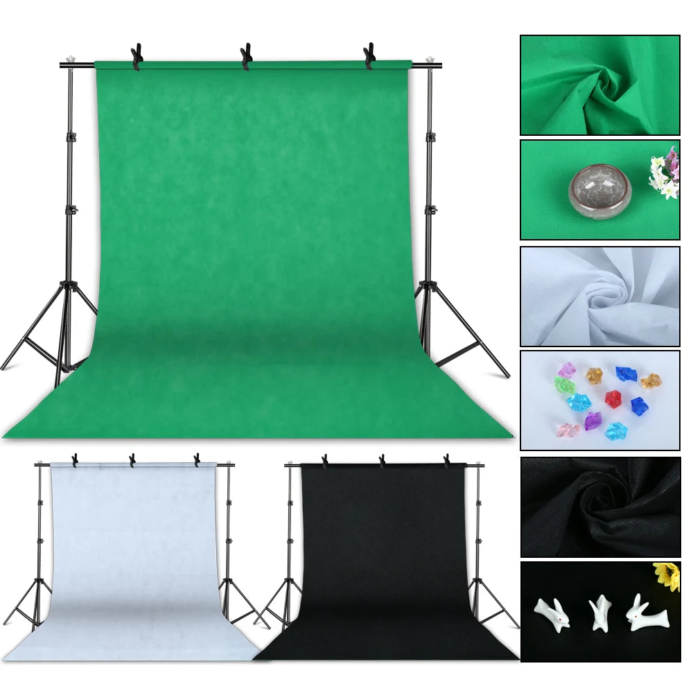 Photography Kit Background Frame Support Softbox Lighting .