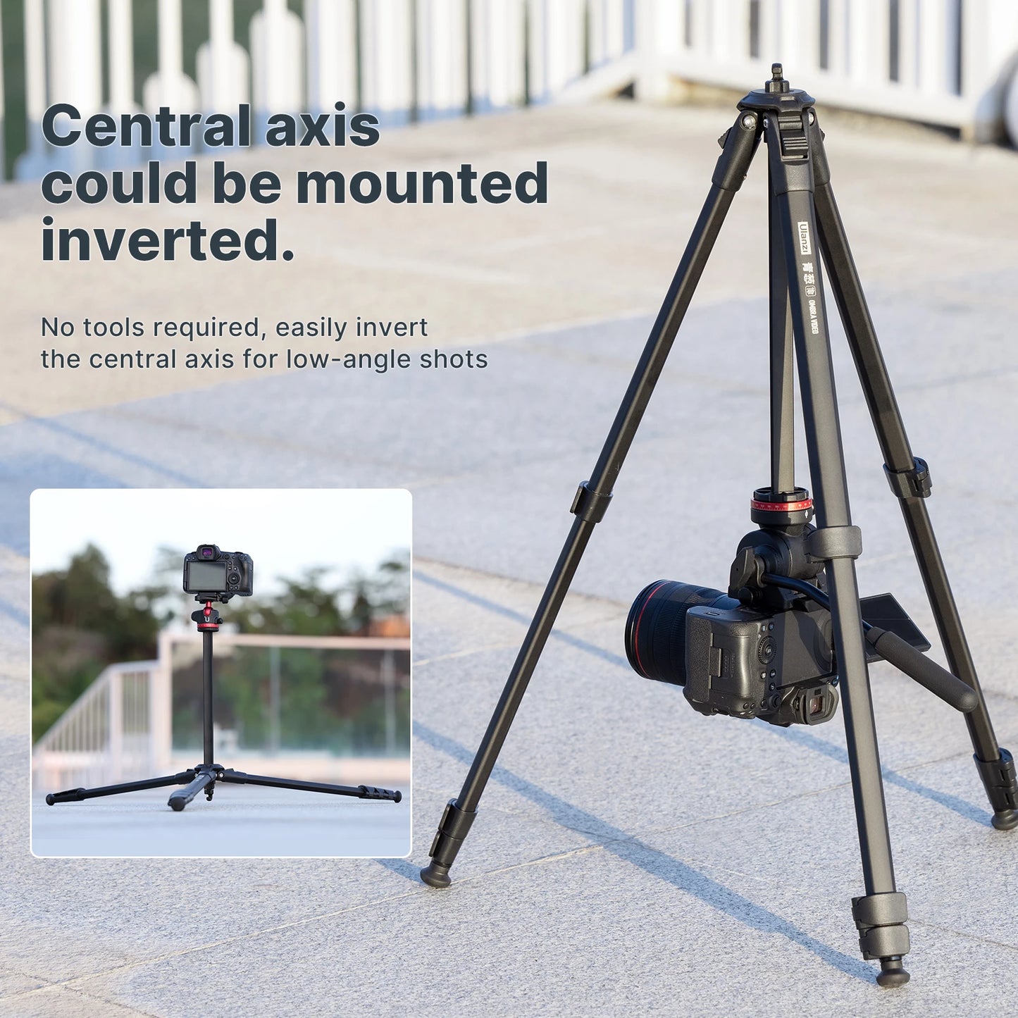 OMBRA Video Travel Tripod Camera.