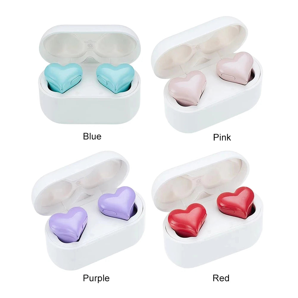 Wireless Earphones Hi-Fi Stereo Headphones Heartbuds Bluetooth.