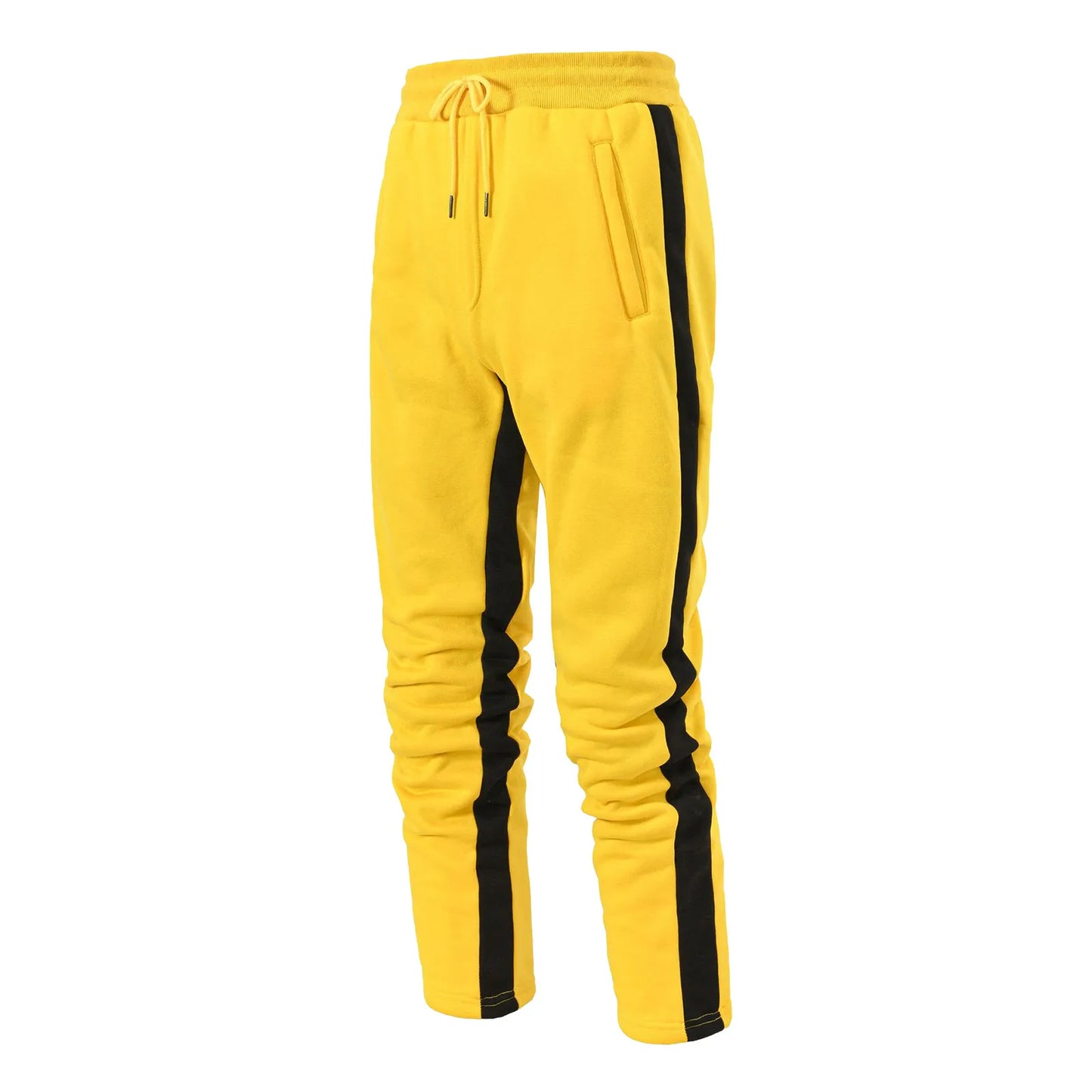 Men Baseball Golf Summer Stripe Pants.