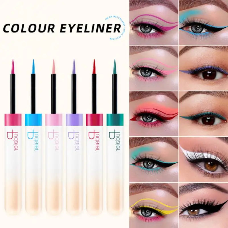 12 Colors Liquid Eyeliner Makeup Tool Waterproof .