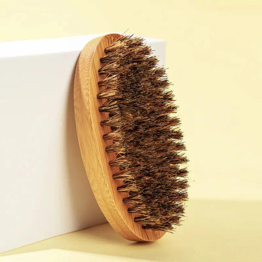 beard cleaning brush for men .