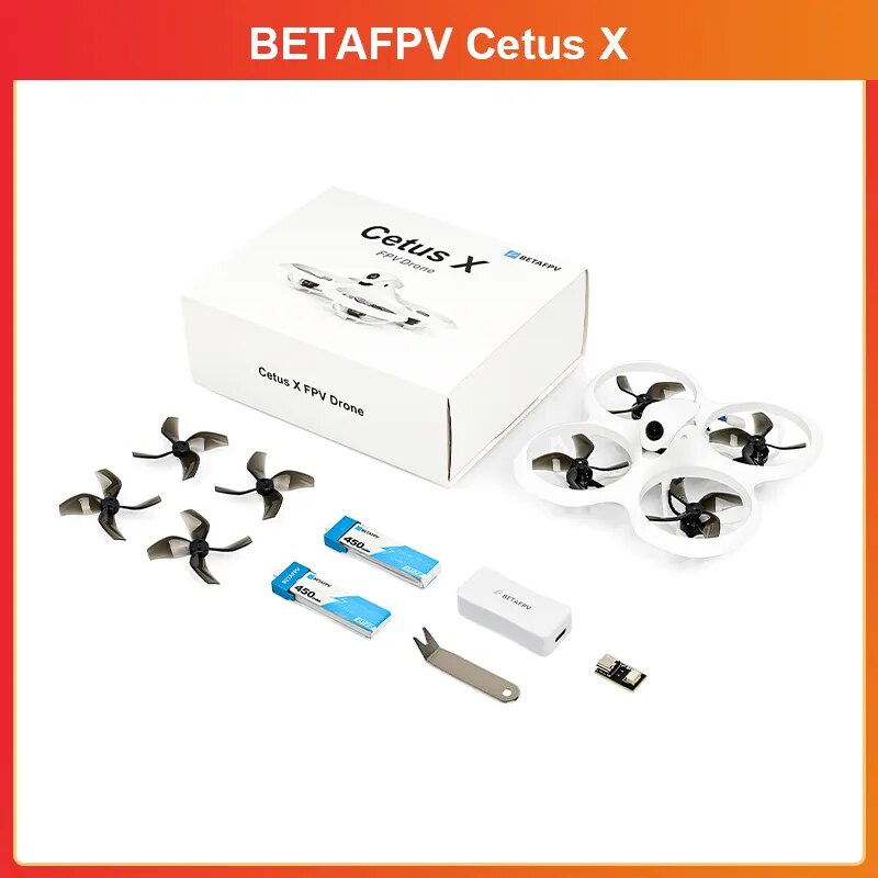 BETAFPV Cetus X Brushless Quadcopter Frsky/ELRS Camera .