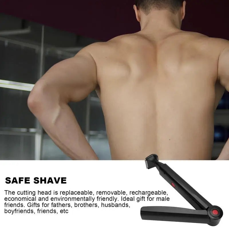 Back Shaver Electric Shaver for Back Hair Body Removal .