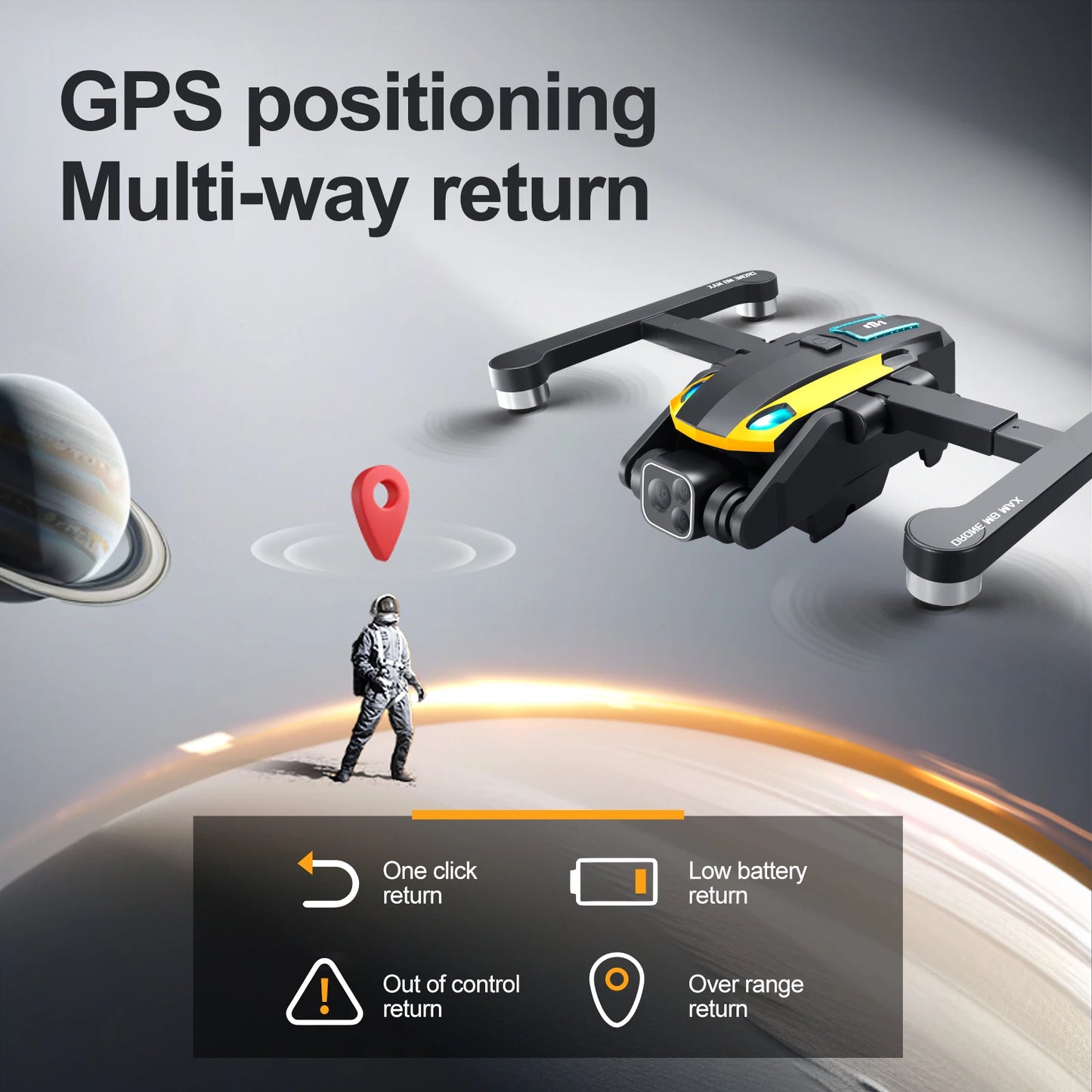 GPS derone Drone 4K Professinal .