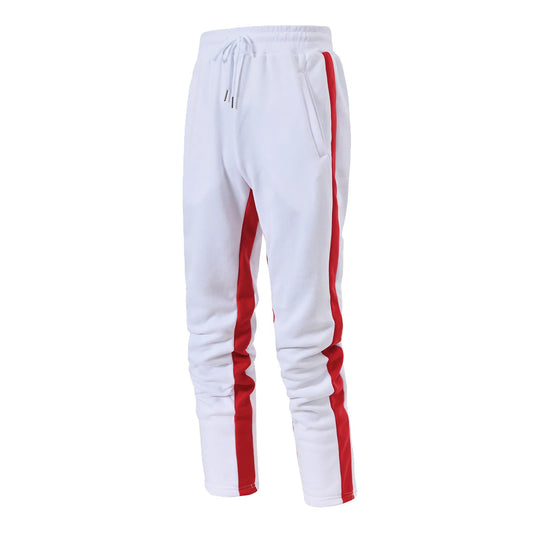 Men Baseball Golf Summer Stripe Pants.