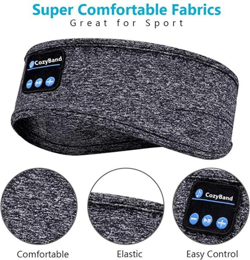 Bluetooth Earphones Sports Sleeping Headband .