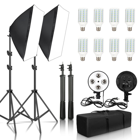 Photography Four Lamp Holders Lighting Kit With Photographic .