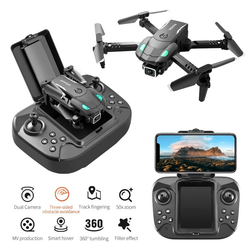 S128 Mini Drone 4K HD Camera Three-sided Obstacle .