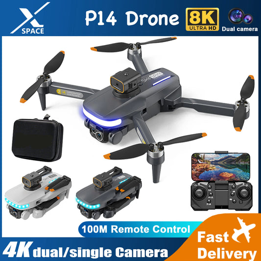 New P14 Mini Drone 4k Profesional 8K .